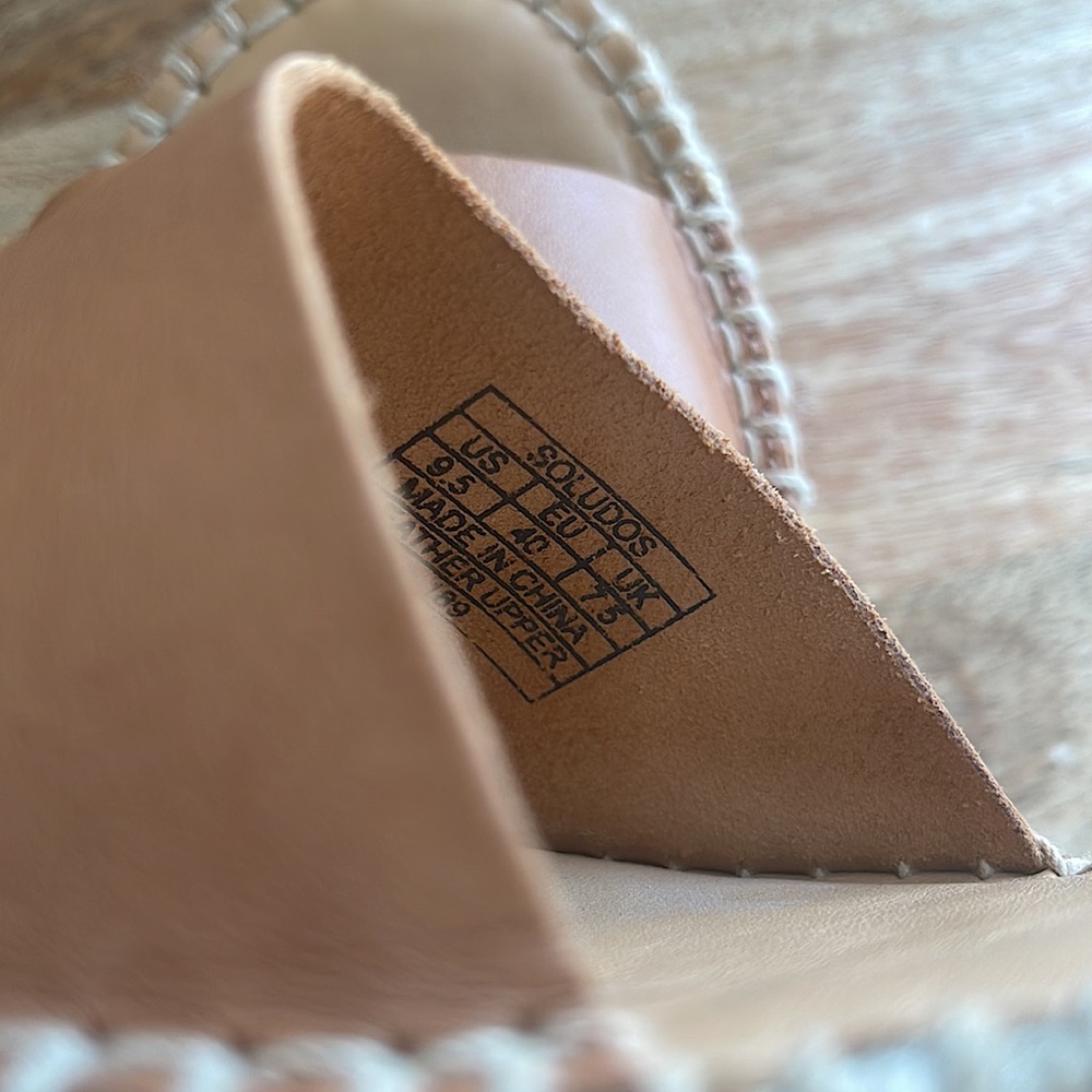 Soludos Montauk Espadrille Wedge Sandal | Size 9.5 - Picture 15 of 16